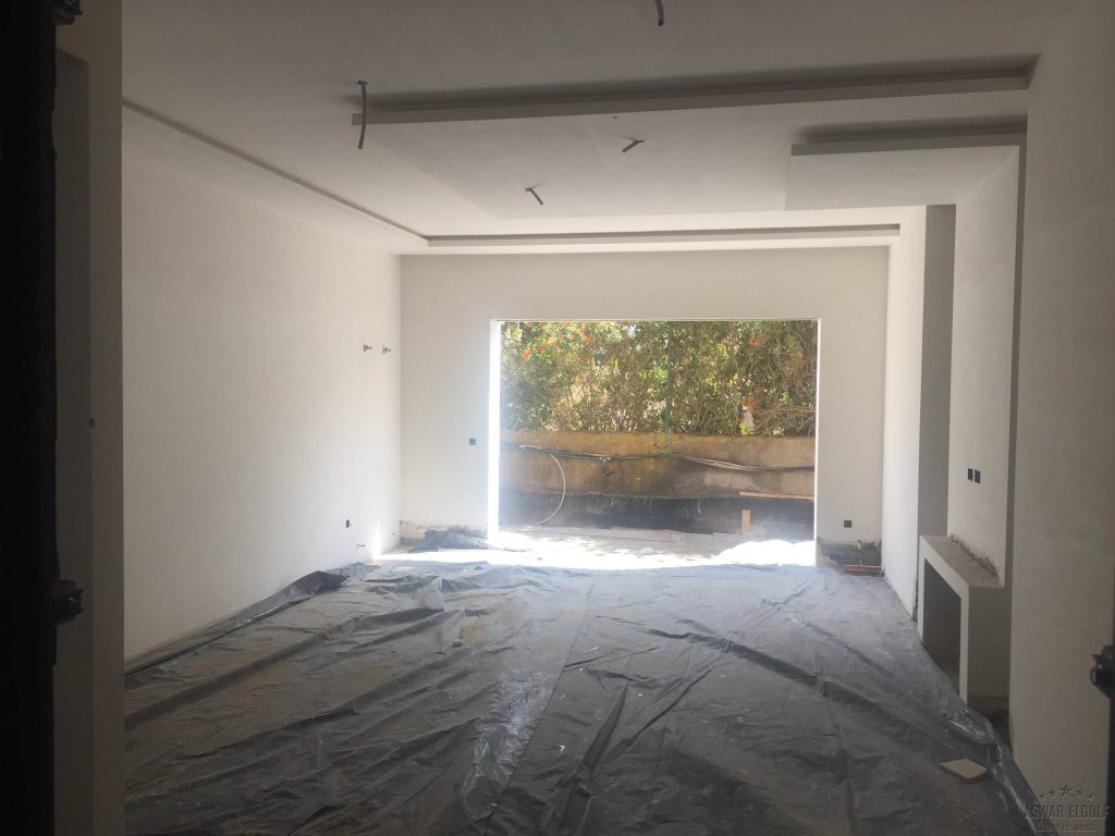 Travaux du faux plafond – Pose du grÃ©s